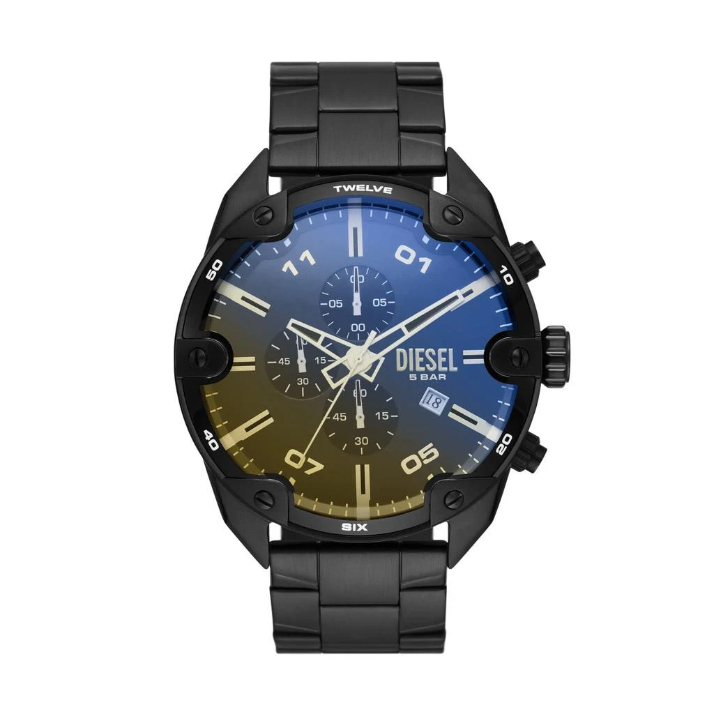 商品Diesel|Spiked Stainless Steel Watch - DZ4609,价格¥1529,第1张图片