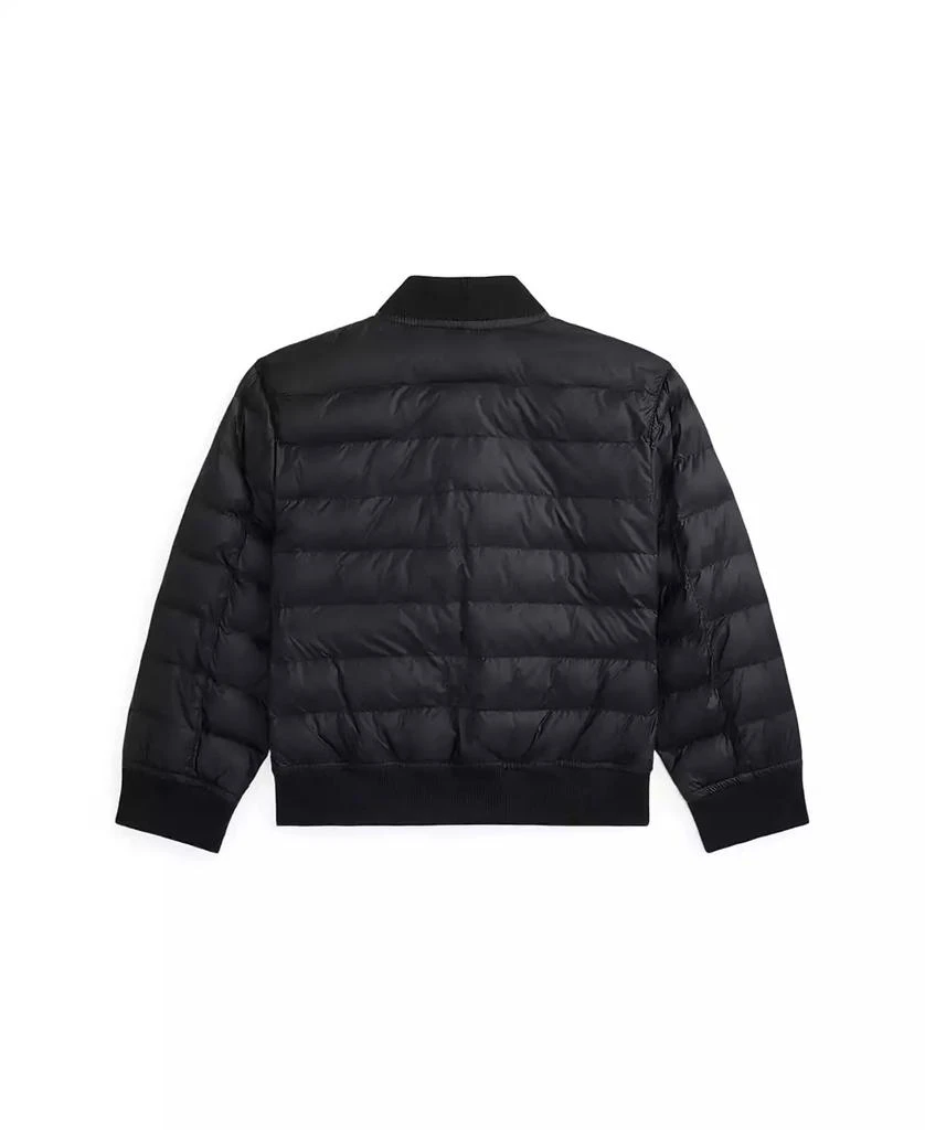 商品Ralph Lauren|Toddler and Little Boys Quilted Baseball Jacket,价格¥749,第2张图片详细描述