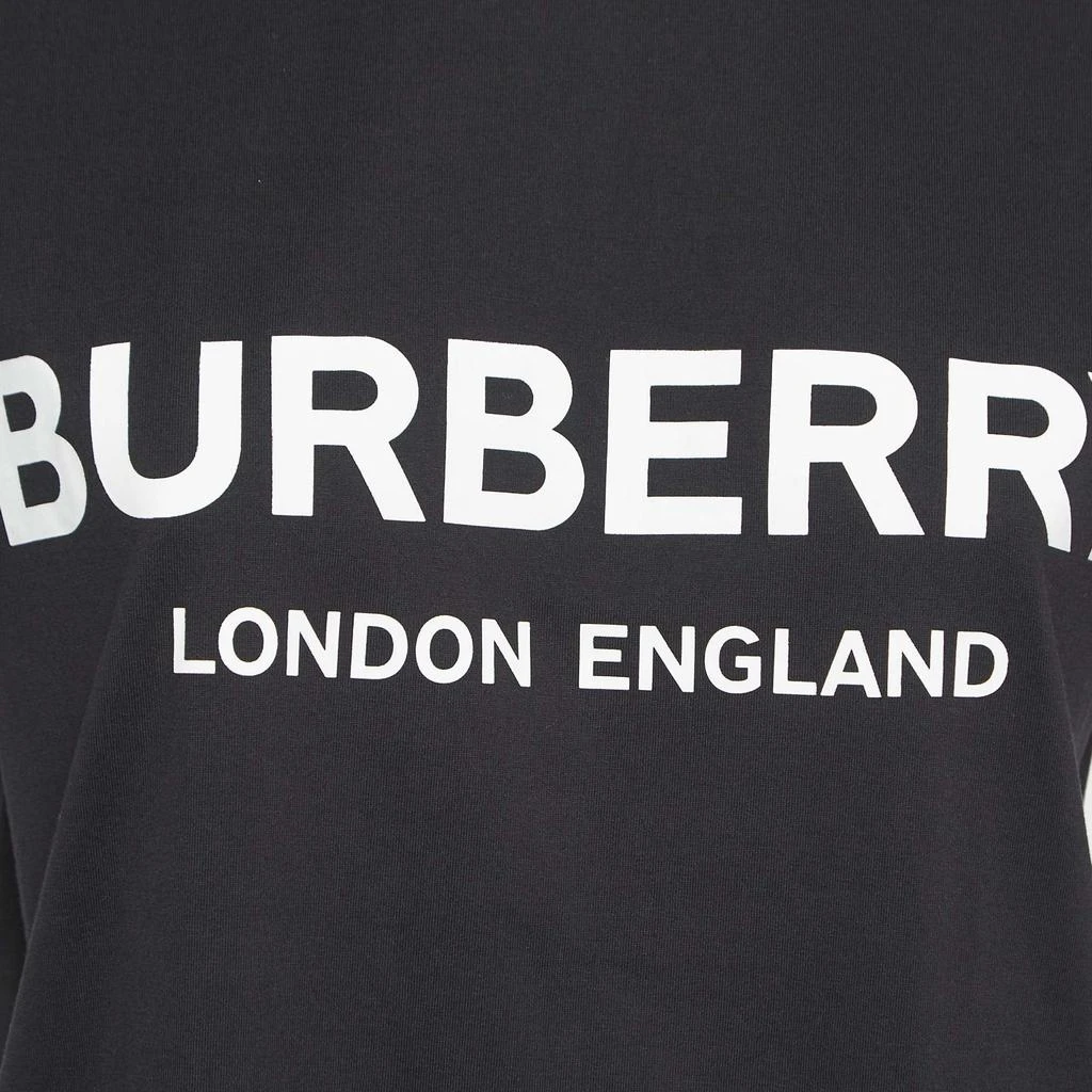 商品[二手商品] Burberry|Burberry Black Cotton Logo Printed Short Sleeve T-Shirt M,价格¥1855,第3张图片详细描述