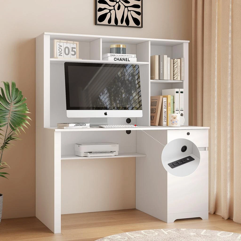 商品Simplie Fun|Home Office Desk,价格¥3705,第2张图片详细描述