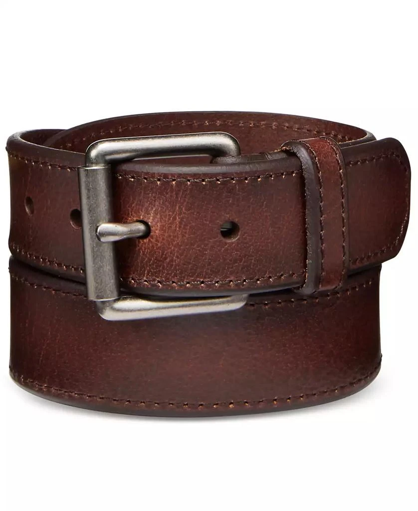 商品Levi's|Men's Beveled-Edge Leather Belt,价格¥225,第1张图片