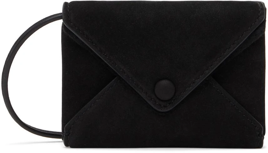 商品The Row|Black Mini Envelope Pouch,价格¥4276,第1张图片