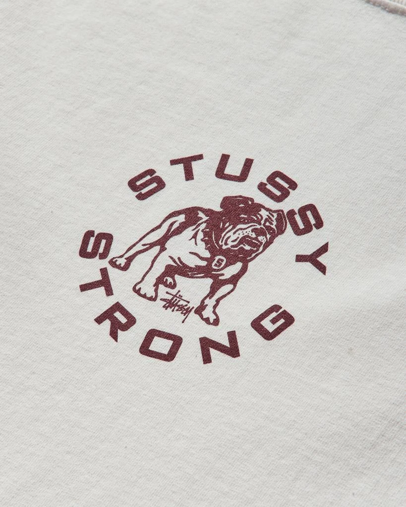 商品STUSSY|Men's Strong Mac Pigment Dyed T-Shirt Natural,价格¥440,第3张图片详细描述
