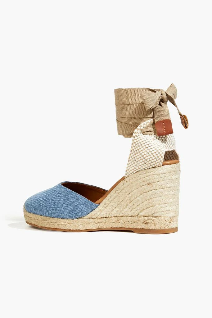 商品VANESSA BRUNO|Canvas wedge espadrilles,价格¥331,第3张图片详细描述