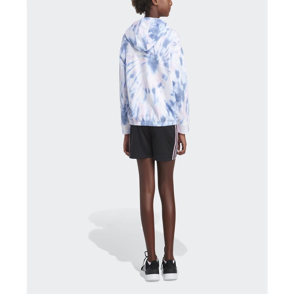 商品Adidas|Big Girls French Terry Hooded All Over Print Hoodie,价格¥167,第4张图片详细描述