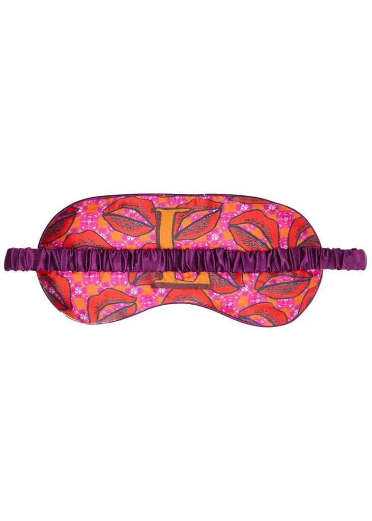 商品JESSICA RUSSELL FLINT|L Is For Lips silk eye mask,价格¥405,第2张图片详细描述