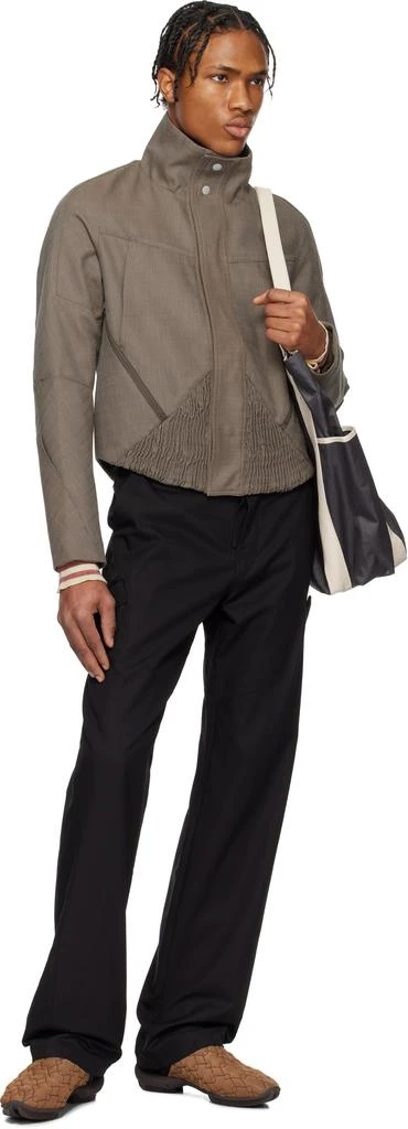 商品Kiko Kostadinov|Black Zafar Cargo Pants,价格¥4140,第4张图片详细描述