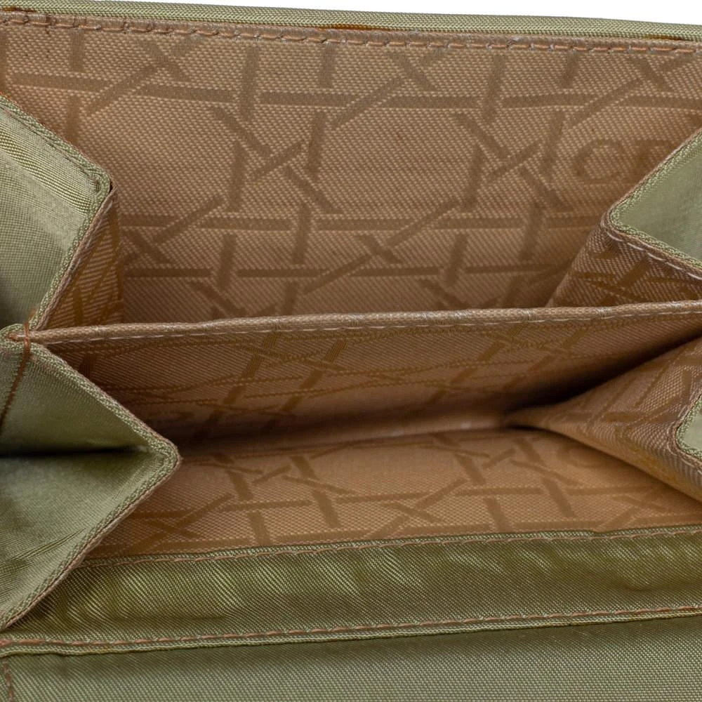 商品[二手商品] Dior|Dior Beige/Cream Calf Hair and Patent Leather Trifold Wallet,价格¥1060,第4张图片详细描述