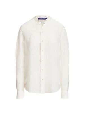 商品Ralph Lauren|Imann Linen Voile Shirt,价格¥2466,第5张图片详细描述