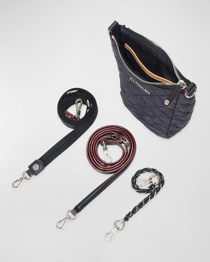 商品MZ Wallace|Crosby Quilted Nylon Top-Handle Bag,价格¥1585,第3张图片详细描述