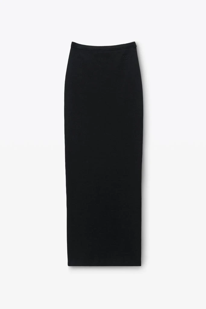 商品Alexander Wang|Embossed Logo Maxi Skirt,价格¥1219,第2张图片详细描述