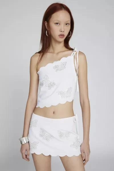 商品Kimchi Blue|Kimchi Blue Penelope Butterfly Top & Micro Mini Skirt Set,价格¥228,第1张图片