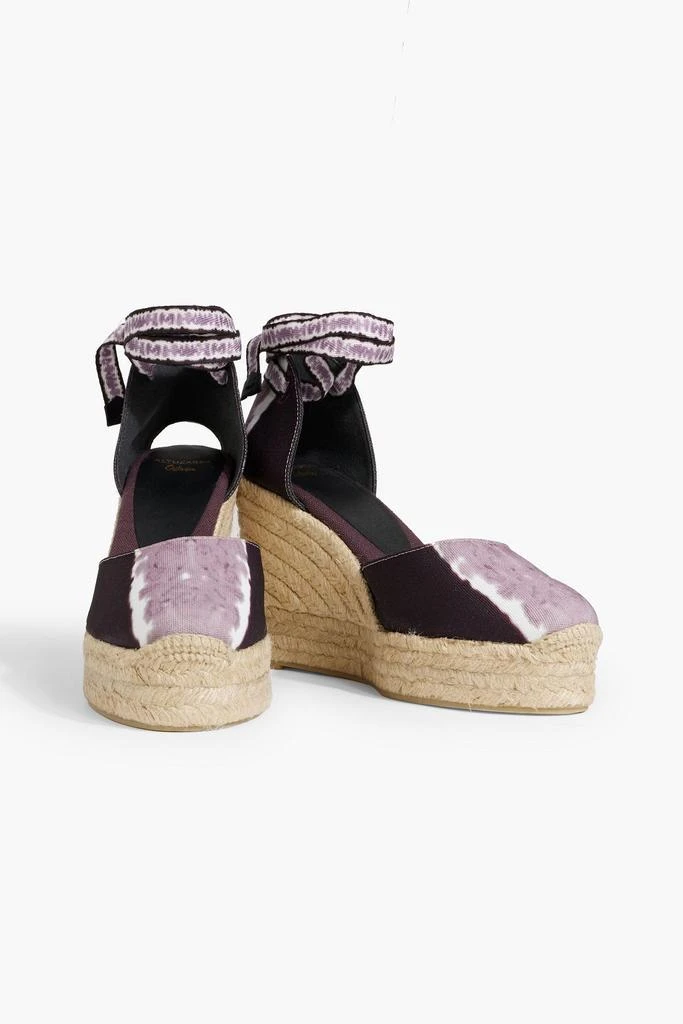 商品Altuzarra|Carina tie-dyed canvas espadrilles,价格¥998,第2张图片详细描述