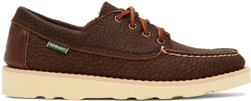 商品SEBAGO|Brown Askook Tumbled Eva Derbys,价格¥431,第1张图片