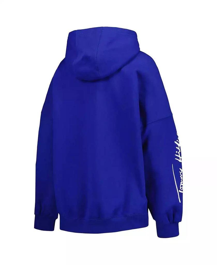 商品Tommy Hilfiger|Women's Royal Los Angeles Rams Becca Drop Shoulder Pullover Hoodie,价格¥501,第3张图片详细描述