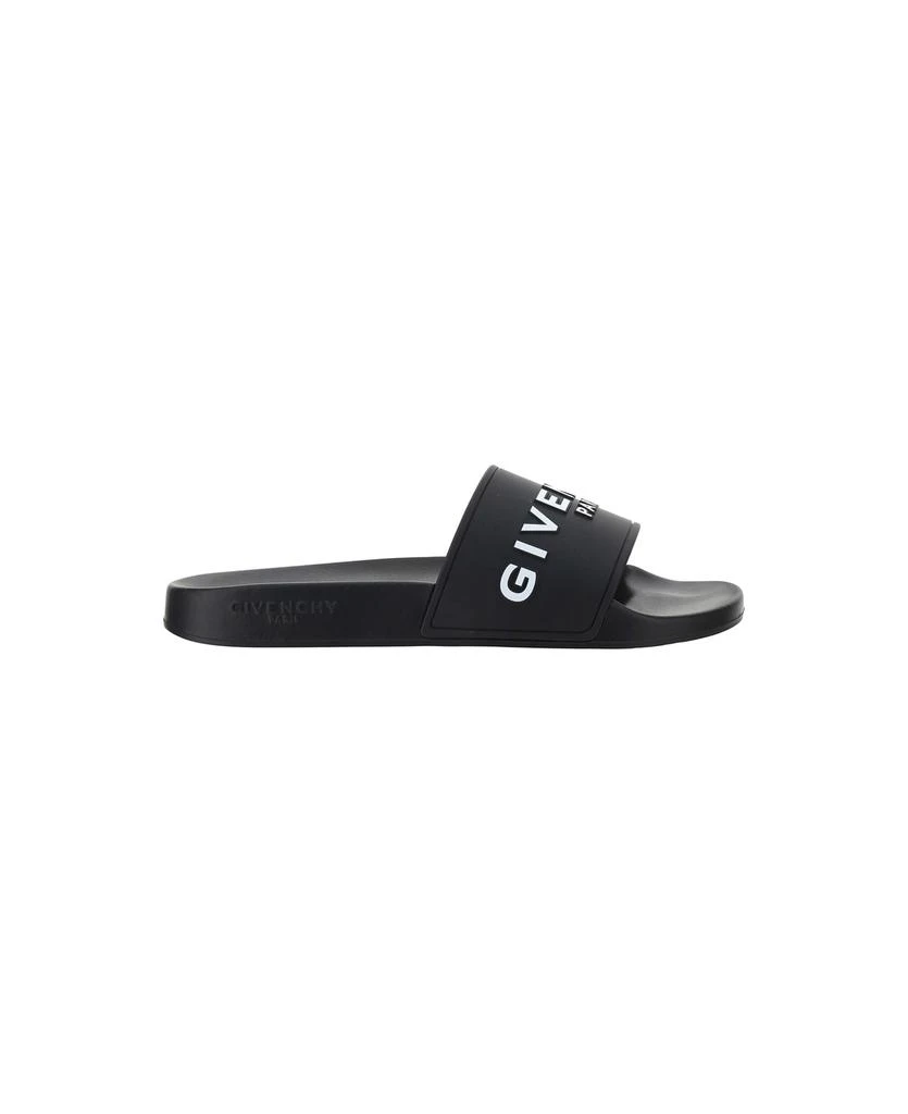 商品Givenchy|Slide Flat Sandals,价格¥1872,第1张图片