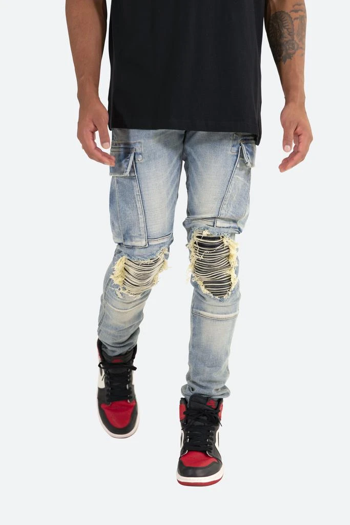 X288 Cargo Skinny Denim - Blue 商品