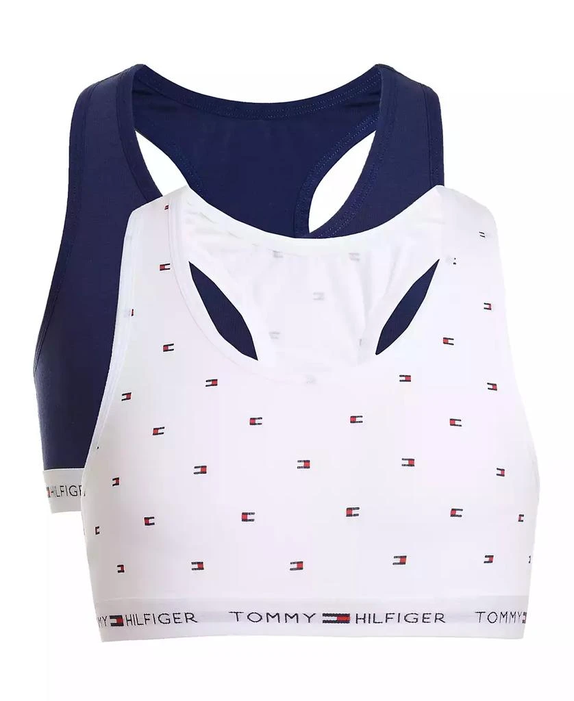 商品Tommy Hilfiger|Little & Big Girls 2-Pk. Cropped Bras,价格¥89,第1张图片