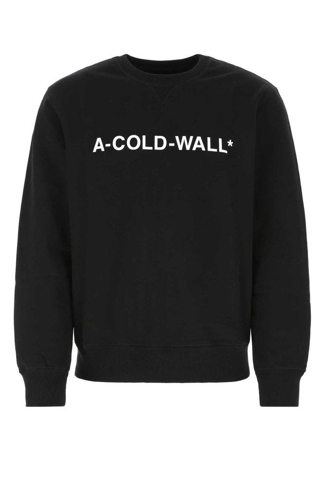 A-Cold-Wall* Essential Logo Printed Crewneck Sweatshirt商品第1张图片规格展示