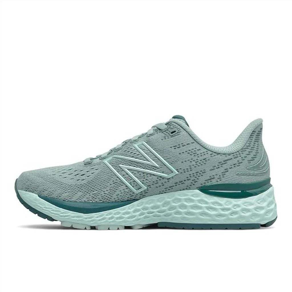 商品New Balance|Women's Fresh Foam 880V11 Running Shoes - B/medium Width In Mountain Teal,价格¥804,第3张图片详细描述