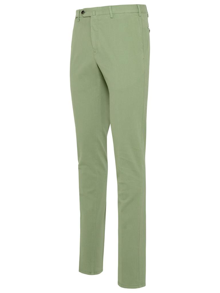 Pt01 Men's  Green Cotton Pants商品第2张图片规格展示