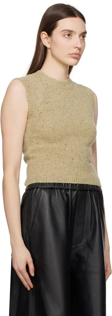 商品AMI|Beige Sleeveless Sweater,价�格¥2987,第2张图片详细描述