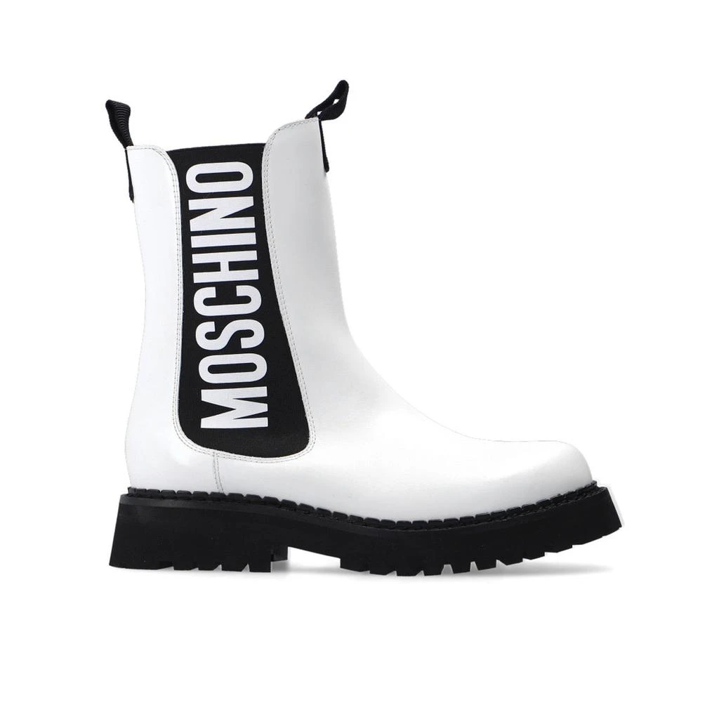 商品Moschino|Moschino Couture Leather Chelsea Boots,价格¥2380,第1张图片