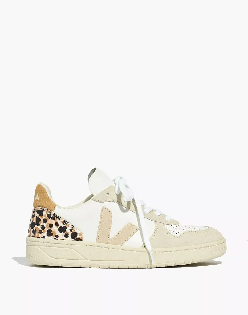 商品Madewell|V-10 Sneakers in Animal Print Leather,价格¥1188,第2张图片详细描述