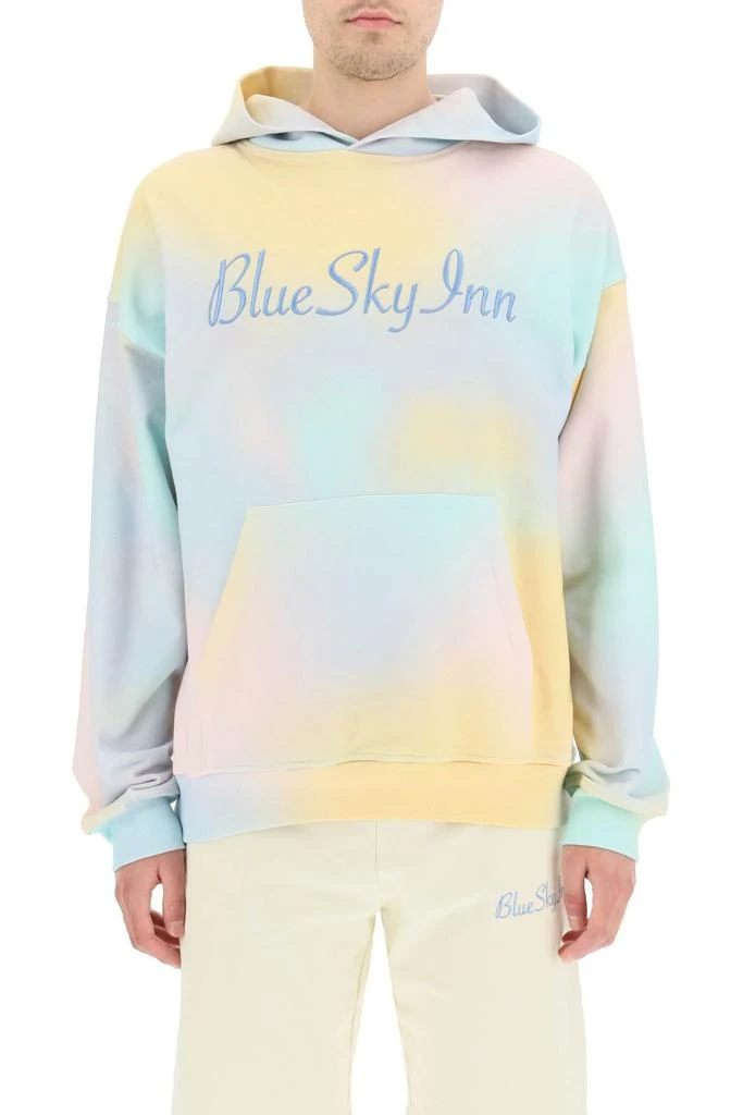 商品BLUE SKY INN|Blue sky inn tie-dye logo hoodie,价格¥1174,第2张图片详细描述