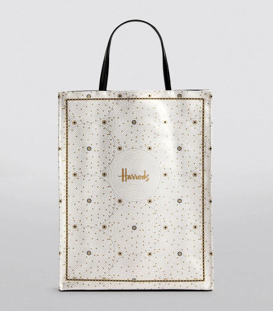 商品Harrods|Medium Mosaic Floor Shopper Bag,价格¥325,第4张图片详细描述