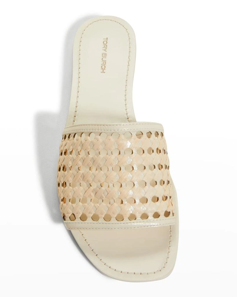 商品Tory Burch|Woven Raffia Flat Sandals,价格¥789,第5张图片详细描述