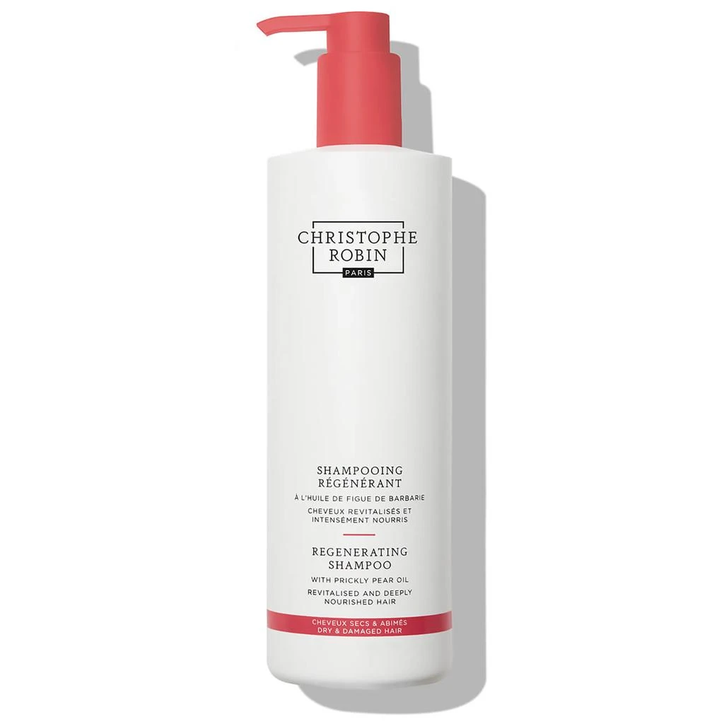 商品Christophe Robin|Christophe Robin Regenerating Shampoo with Prickly Pear Oil 500ml,价格¥449,第1张图片