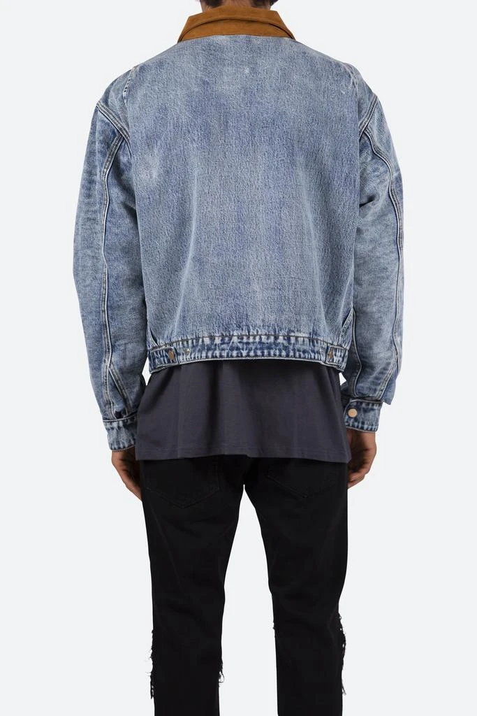 Collared Work Jacket - Blue 商品