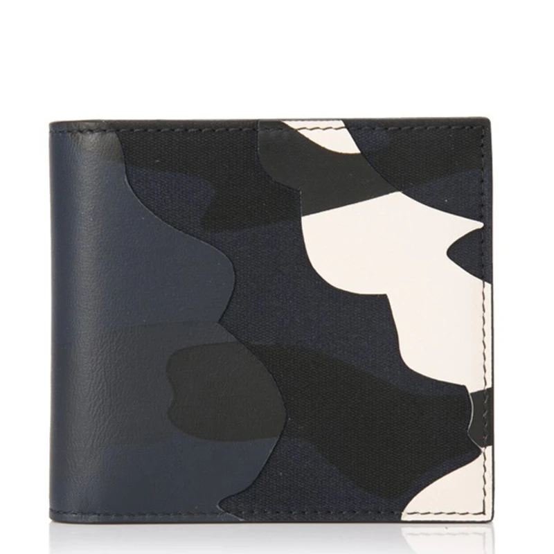 商品Valentino|VALENTINO 男士迷彩双折钱包 NY2P0445-ICV-24S,价格¥1305,第1张图片