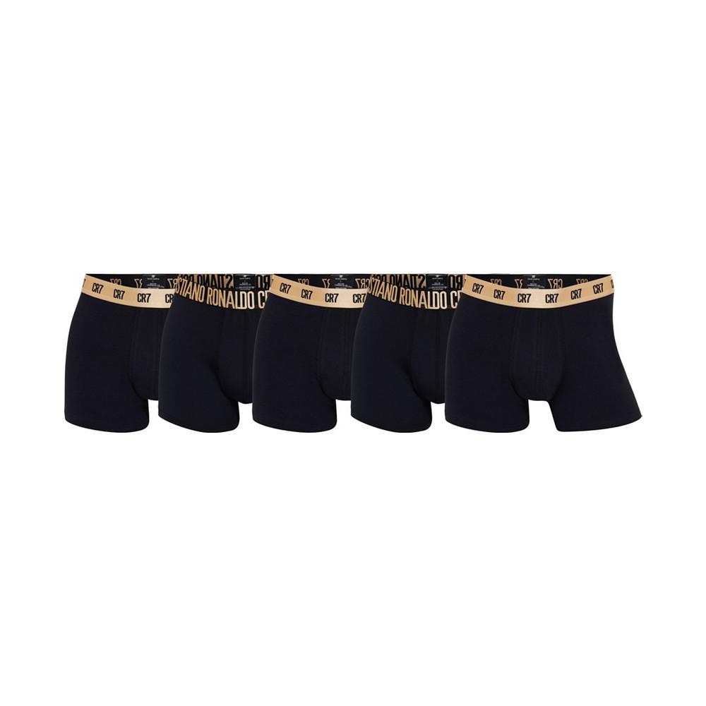 Cristiano Ronaldo Men's Trunk, Pack of 5 with Travel Bag商品第1张图片规格展示