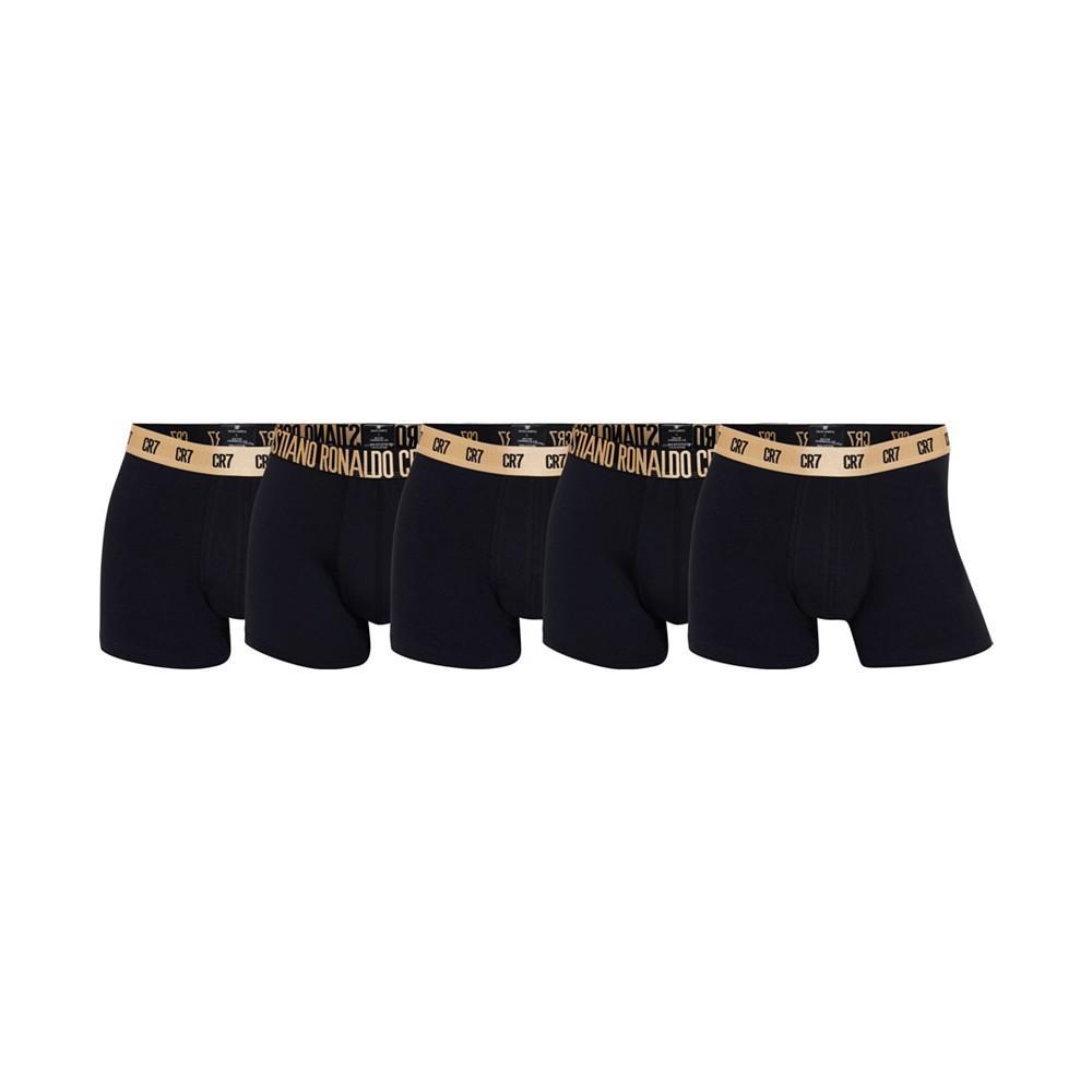 商品CR7|Cristiano Ronaldo Men's Trunk, Pack of 5 with Travel Bag,价格¥293,第1张图片