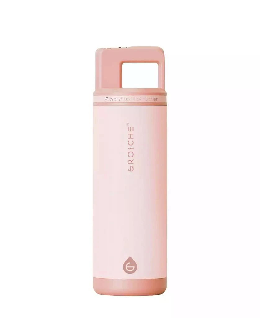 商品GROSCHE|Alpine Flip 'N Sip Insulated, Leakproof Water Bottle with Straw, 20 OZ,价格¥528,第1张图片