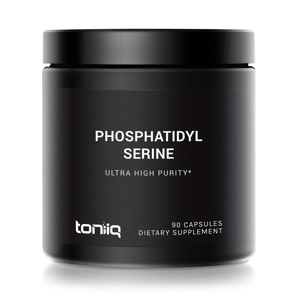 商品Toniiq|Toniiq Phosphatidylserine - 400mg Formula - World’s First 50% Purity - Highest Purity in The US - Soy Free Phosphatidylserine Supplement - 90 Veggie Capsules,价格¥199,第1张图片