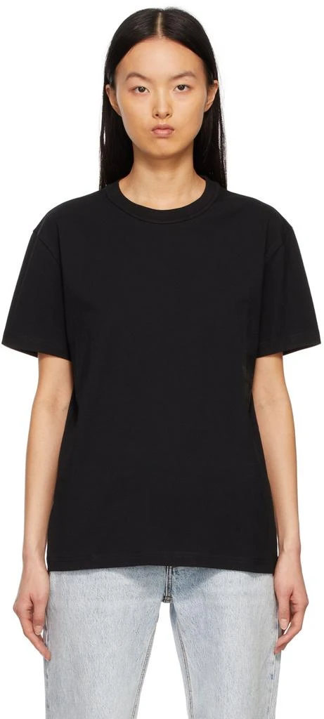 商品Alexander Wang|Black Puff Logo T-Shirt,价格¥461,第1张图片