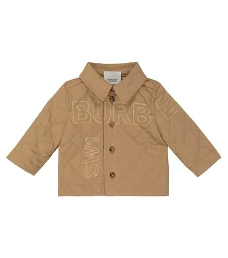 商品Burberry|婴幼儿 — Horseferry绗缝棉质夹克,价格¥3041,第1张图片