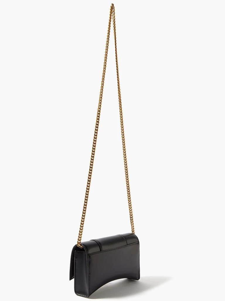商品Balenciaga|Hourglass mini leather cross-body bag,价格¥13240,第4张图片详细描述