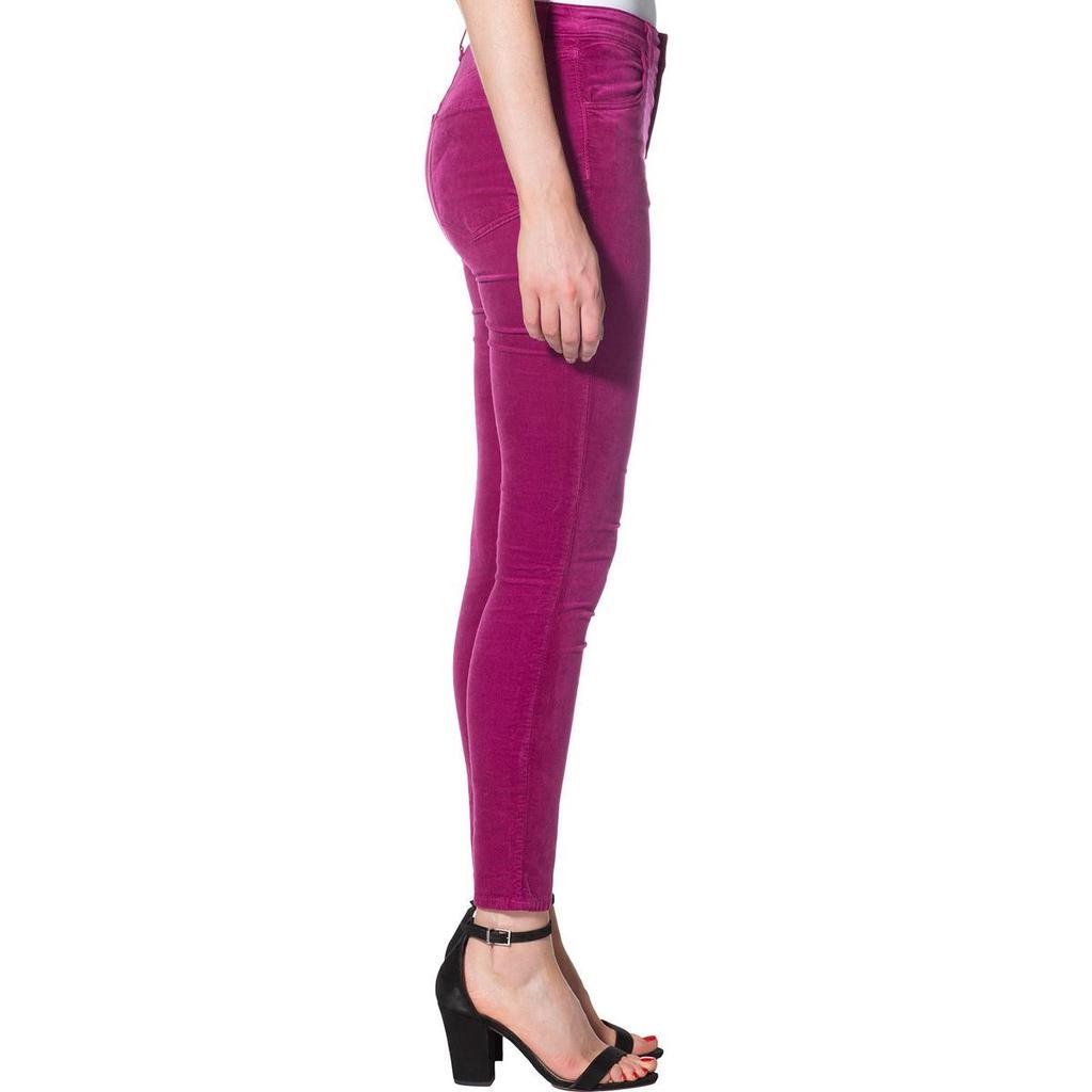 商品J Brand|J Brand Womens Alana Velvet Color Wash Skinny Crop Jeans,价格¥83,第4张图片详细描述