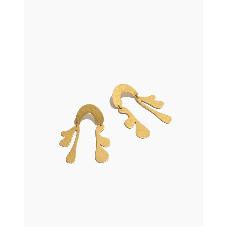 商品Madewell|Fauve Statement Earrings,价格¥157,第2张图片详细描述