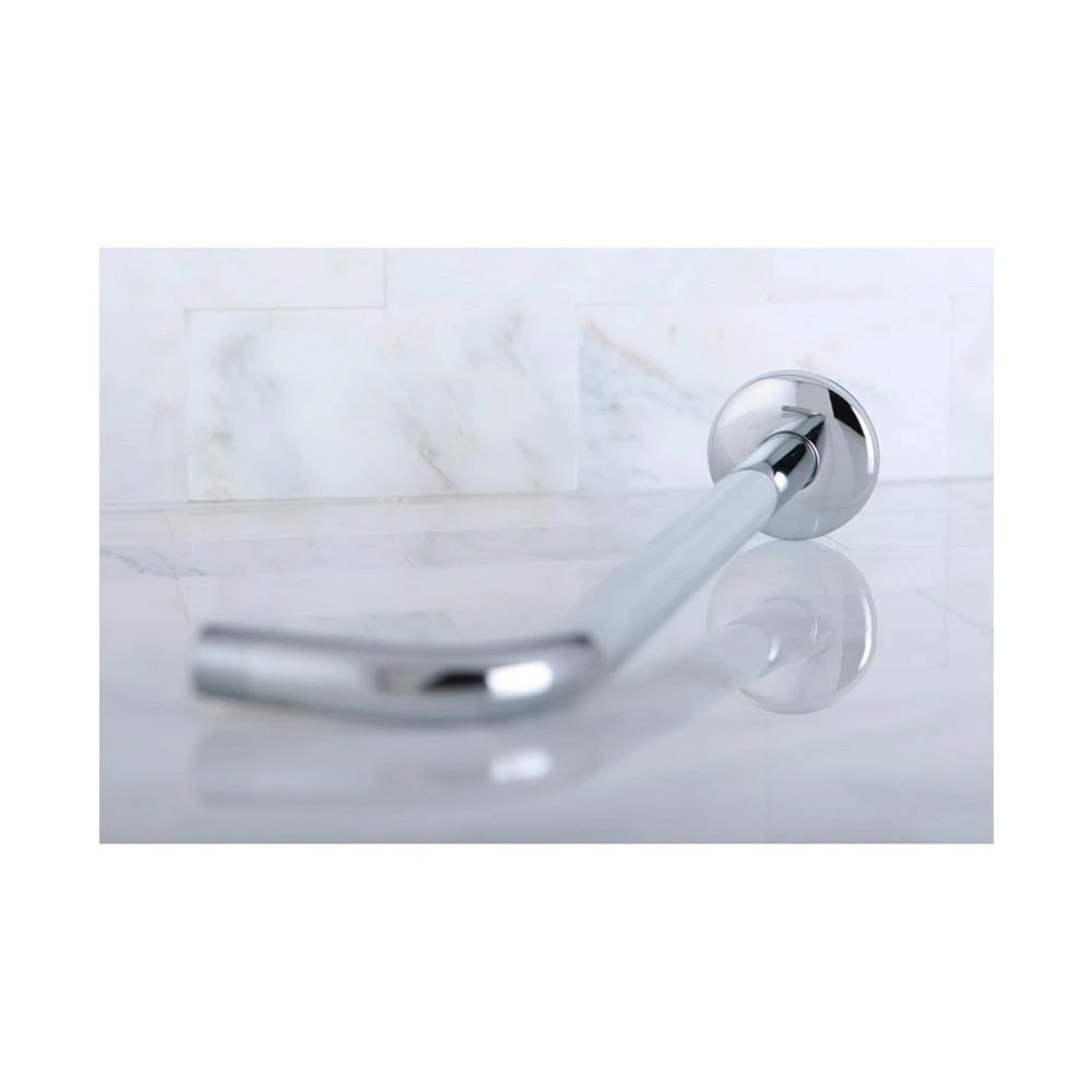 商品Kingston Brass|Claremont Rain Drop Shower Arm in Polished Chrome,价格¥369,第2张图片详细描述