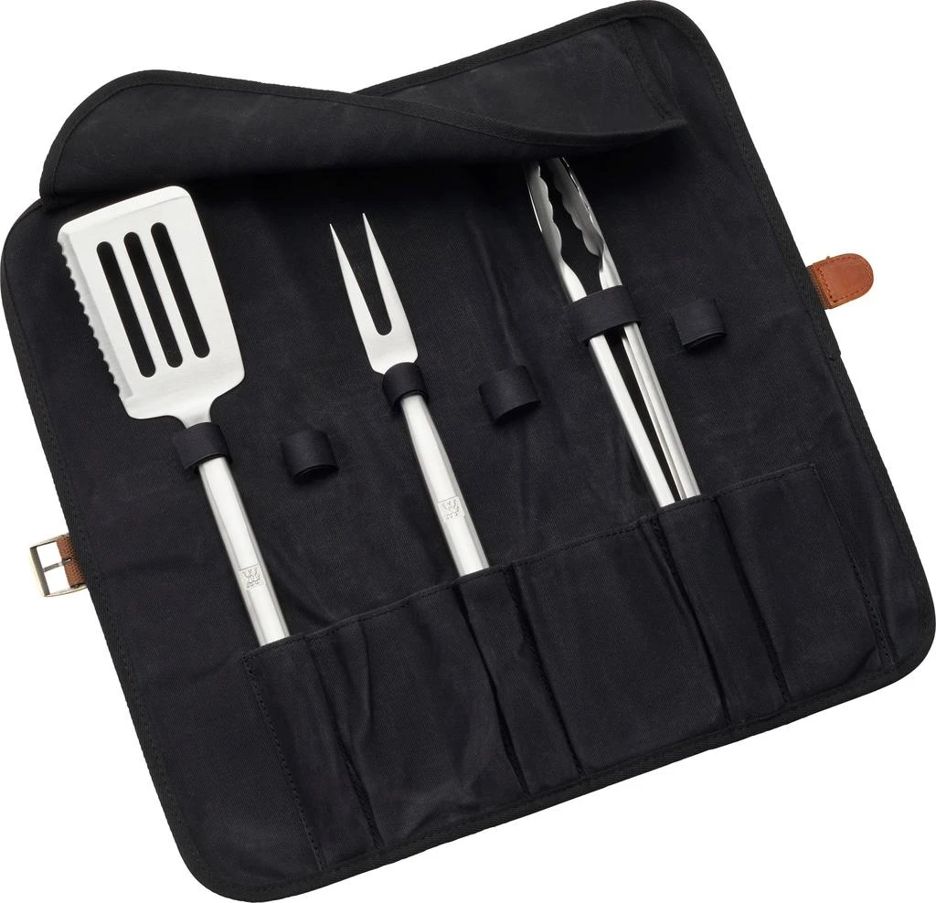 商品ZWILLING|BBQ+ 4-pc Stainless Steel Grill Tool Set,价格¥782,第1张图片