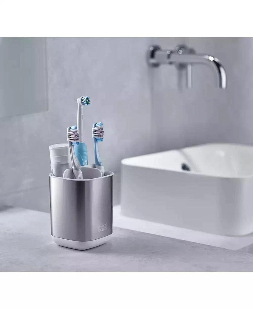 EasyStore™ Steel Toothbrush Caddy 商品