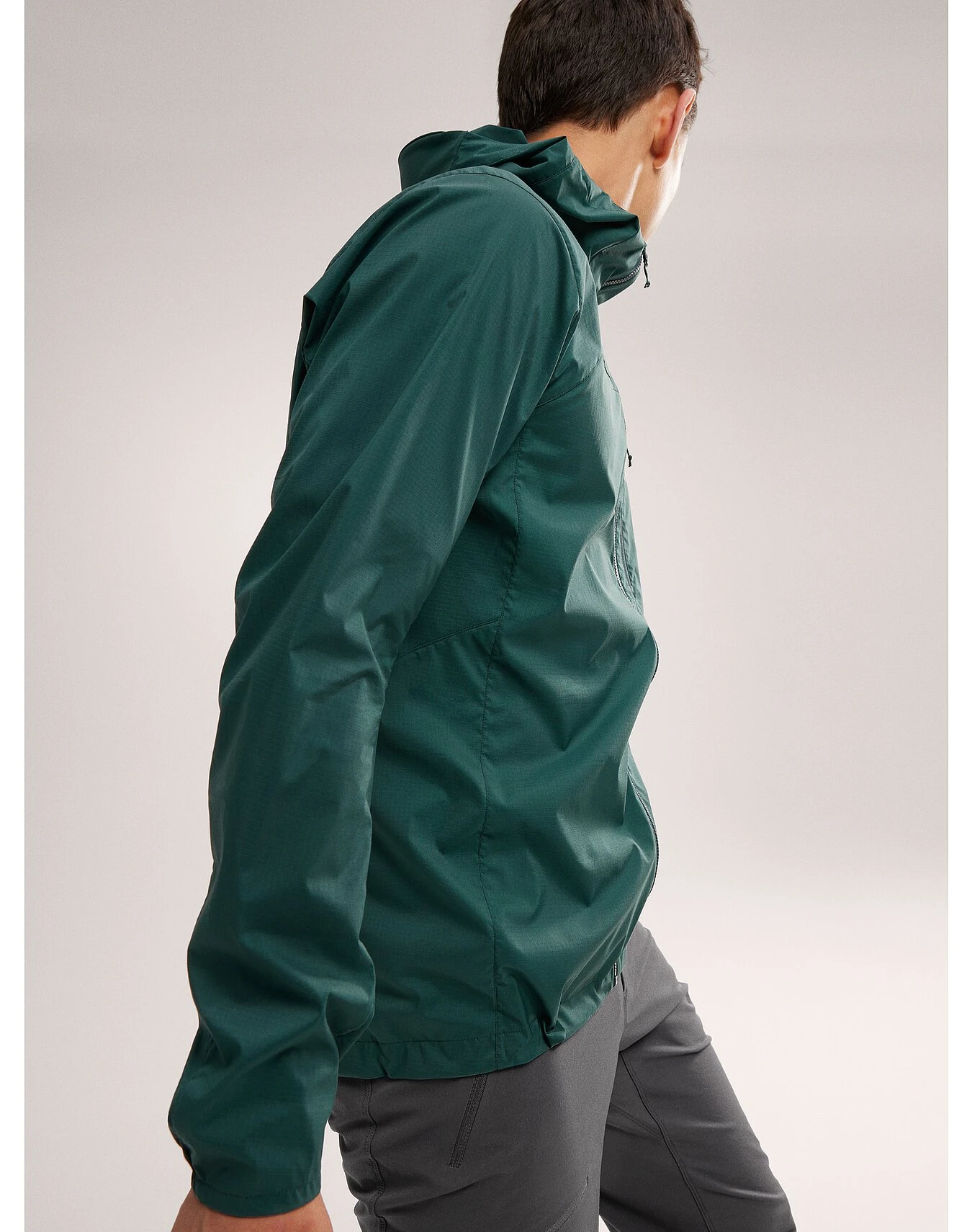 商品Arc'teryx|Arc'teryx 男士户外软壳衣 X000007411PYTHEAS 绿色,价格¥1594,第5张图片详细描述