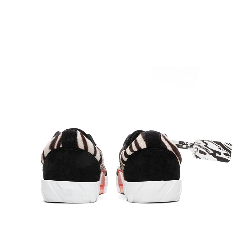 黑白色低帮箭头帆布鞋系带OMIA085R21LEA003-1037（澳门仓发货）商品第4张图片规格展示