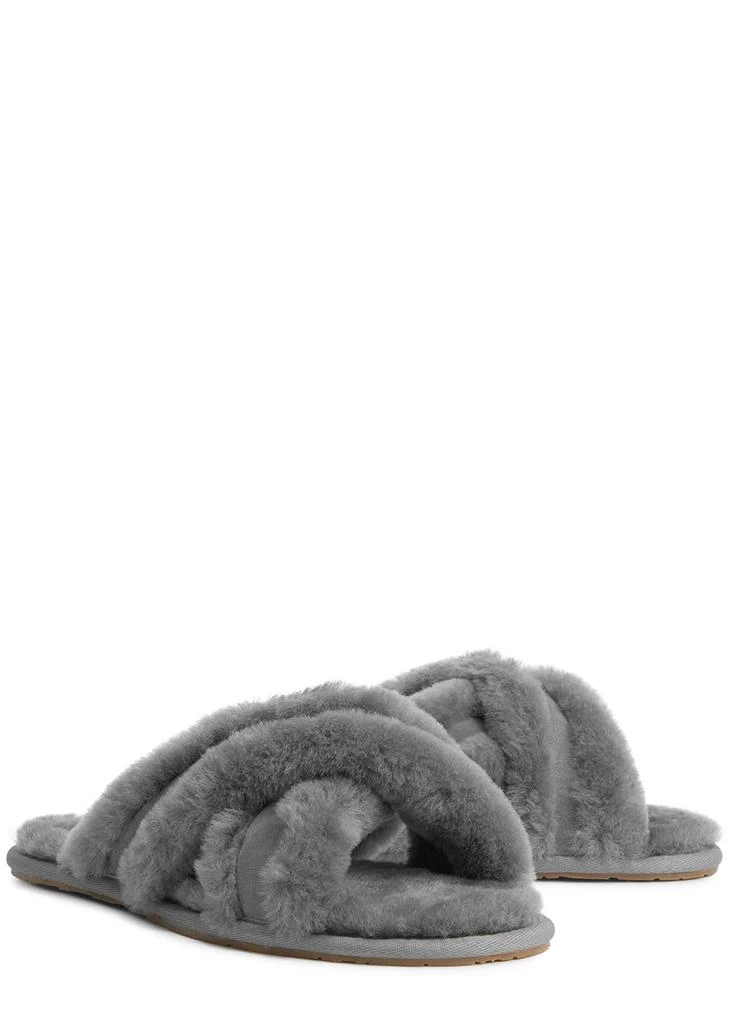 商品UGG|Scuffita charcoal shearling slippers,价格¥464,第2张图片详细描述