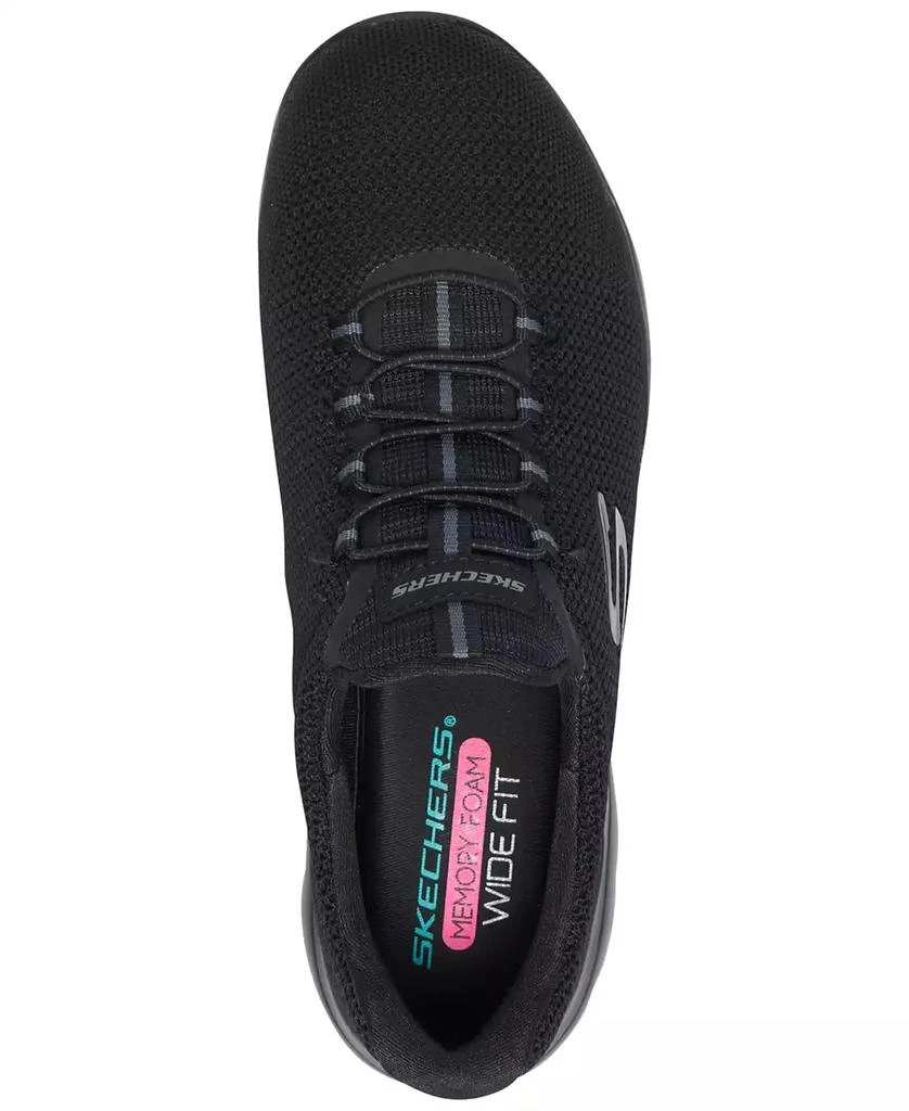 商品SKECHERS|Women's Summits - Cool Classic Wide Width Athletic Walking Sneakers from Finish Line,价格¥164,第3张图片详细描述